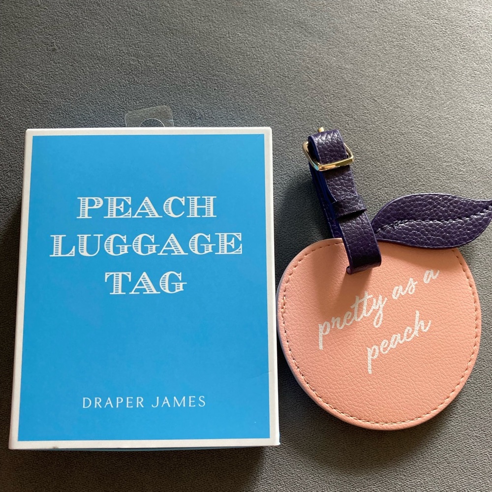 Draper James luggage tag